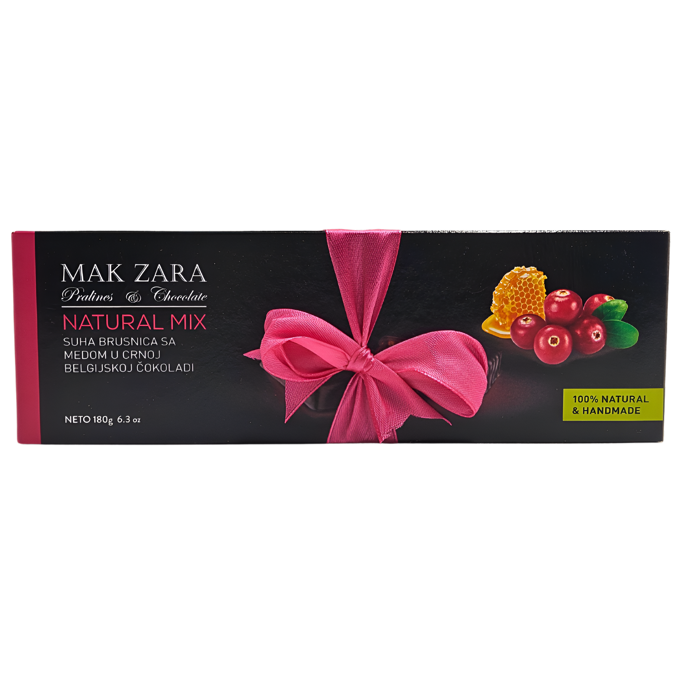 max zara natural mix Natural mix brusnica sa medom 180g Mak Zara - Image 1