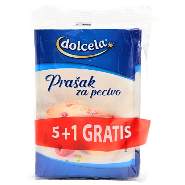 Prašak za pecivo 12g 5+1 Dolcela
