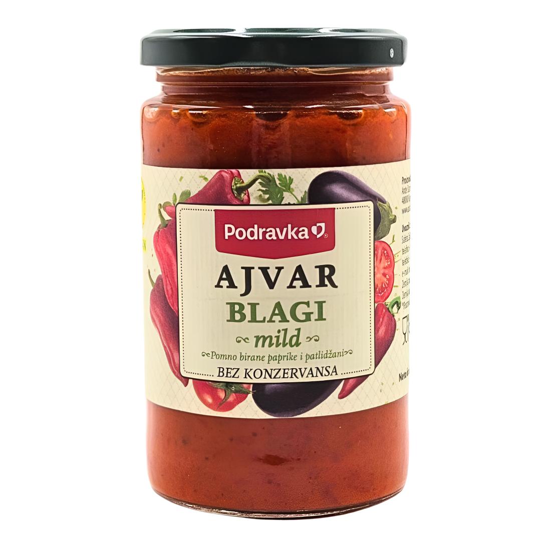 slika 10 Blagi Ajvar 350 g Podravka - Image 1
