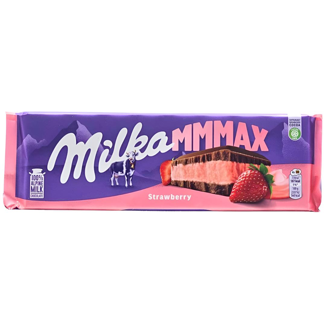 slika 11 Čokolada Milka jagoda 250 g - Image 1
