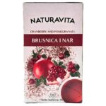 Čaj brusnica i nar 46 g Naturavita