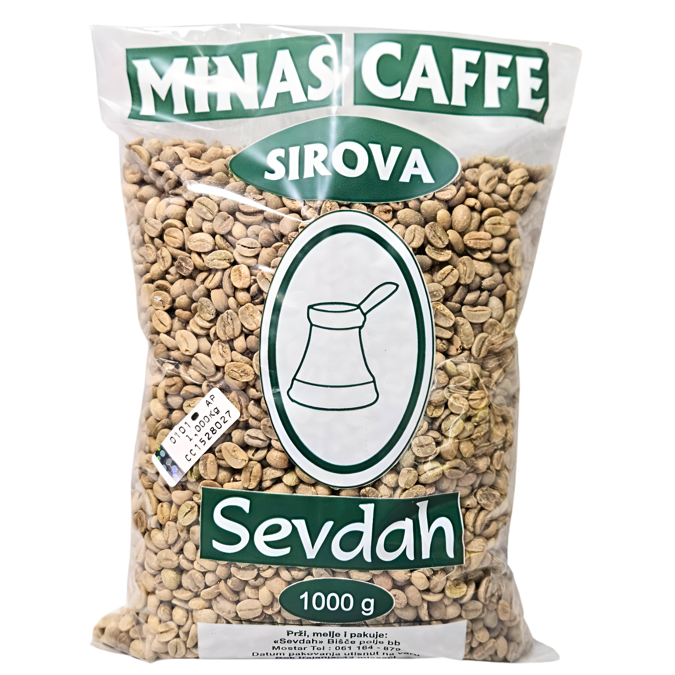 426 Kafa sirova Minas 1kg Sevdah - Image 1