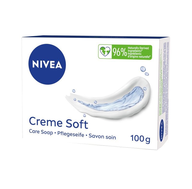 nivea sapun.jpg 2 Sapun cream soft 100 g Nivea - Image 1