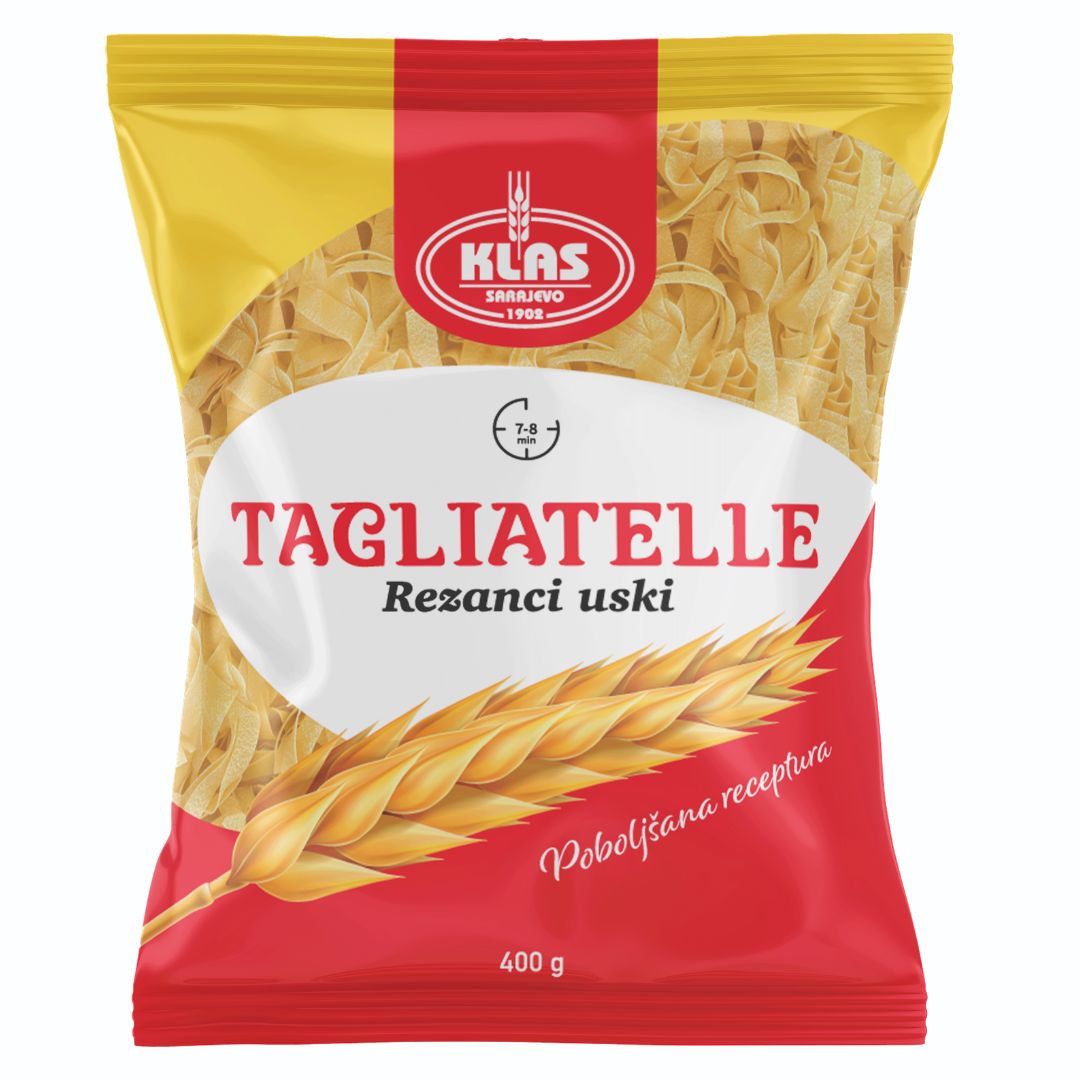 16 Tjestenina Rezanci 400g Klas - Image 1