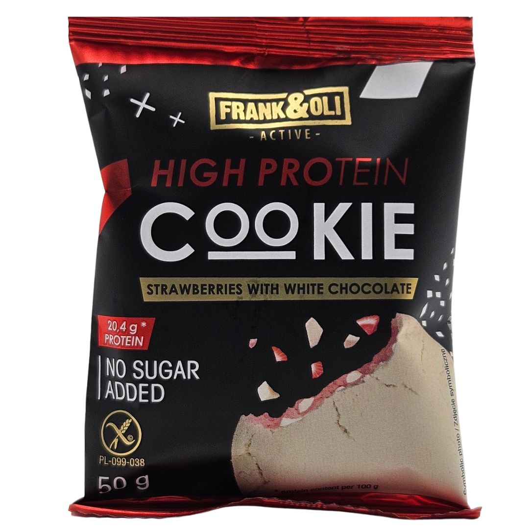4 Matcha high protein cookie jagoda 50 g - Image 1