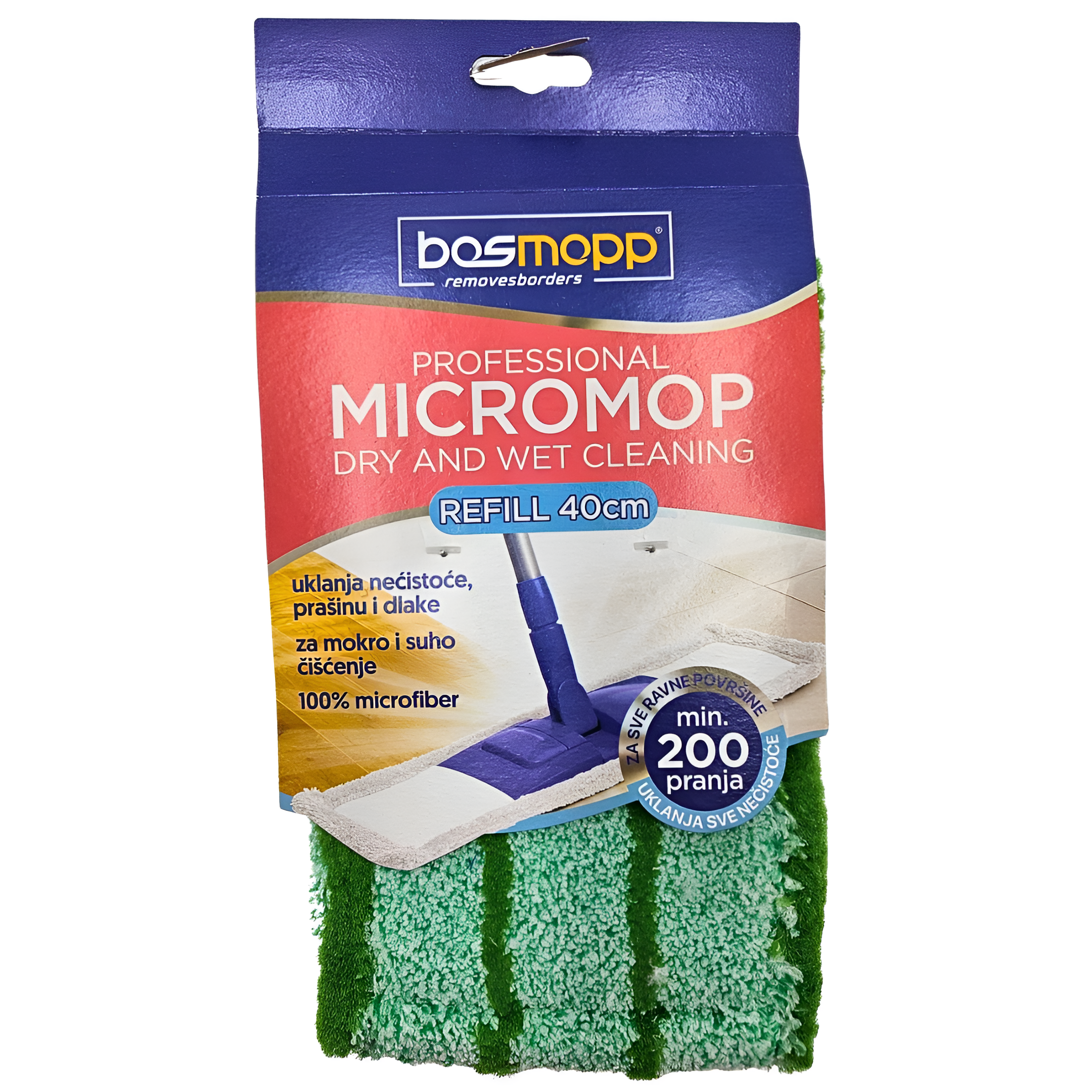 446 BosMop Mikrofiber 40 cm - Image 1