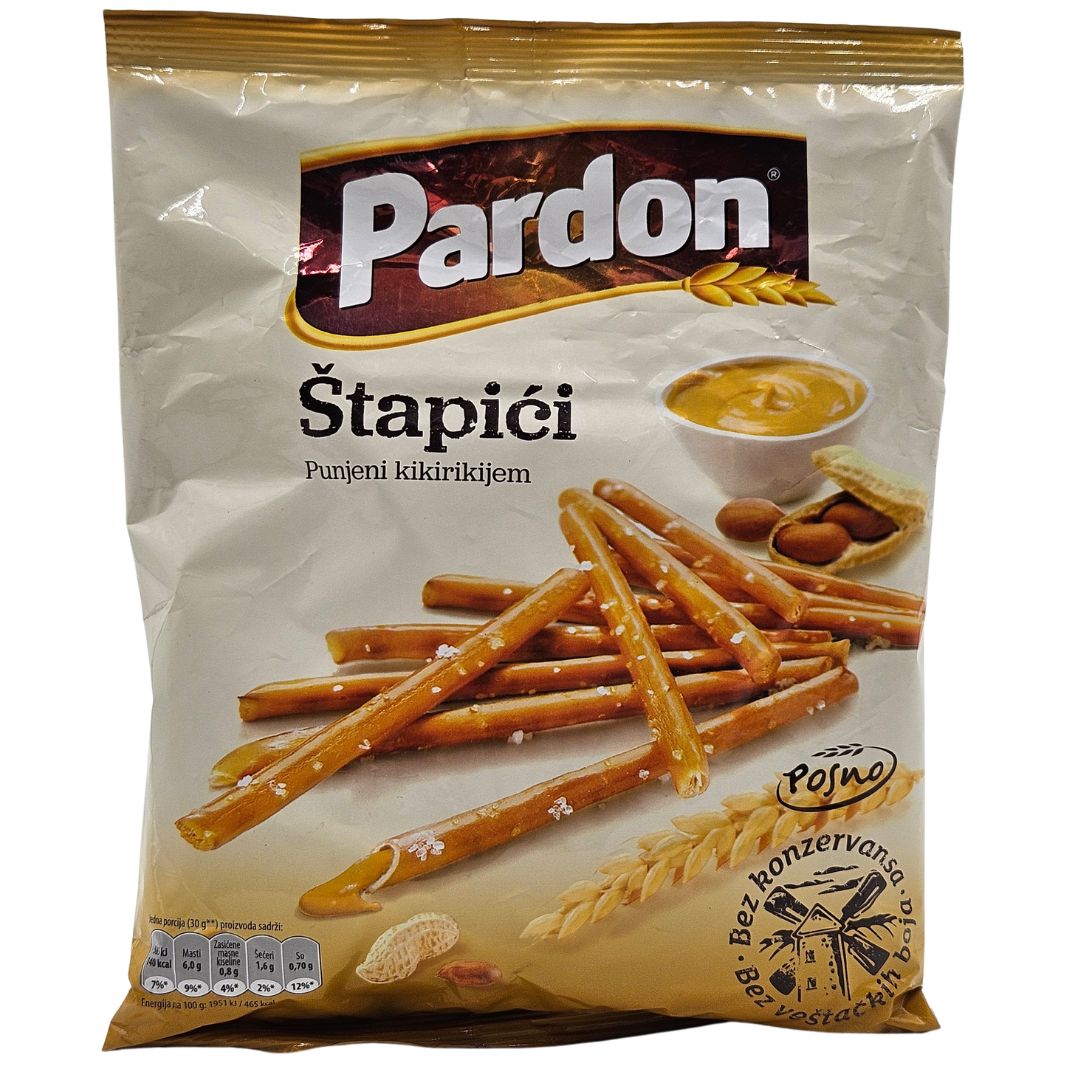 pardon štapići Pardon štapići sa kikirikijem 210 g - Image 1